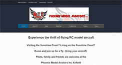 Desktop Screenshot of phoenixmodelaviators.com